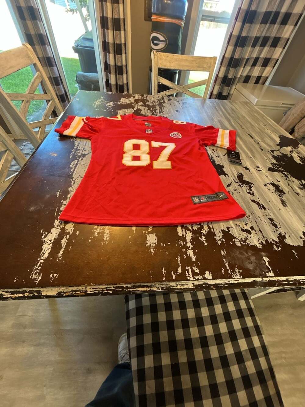 Ladies Nike Kansas City Chiefs Kelce 87 Jersey New With Tags